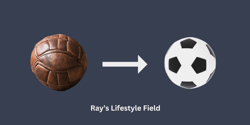 The evolution of the soccer ball