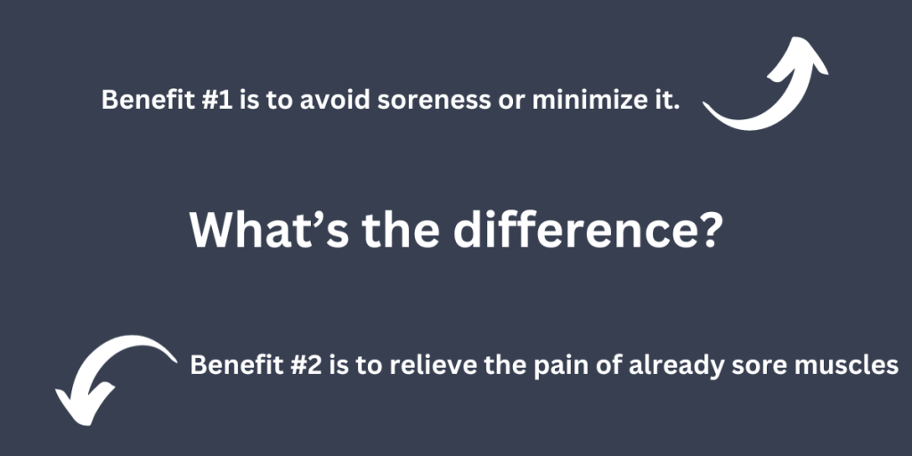 What's the difference between #1 and #2, and the benefits of sauna after workout.
