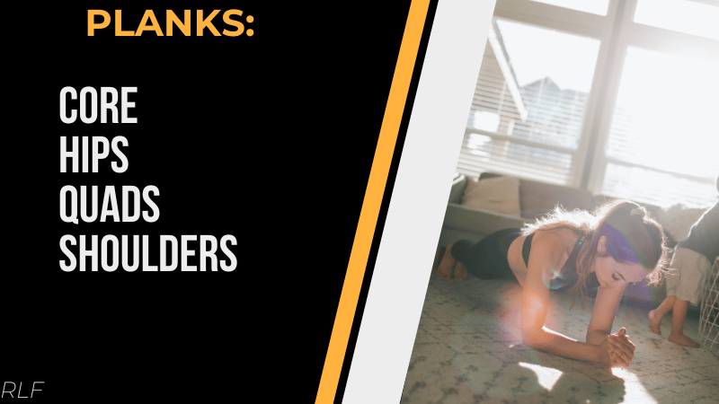 Soccer workout: What muscles the plank work