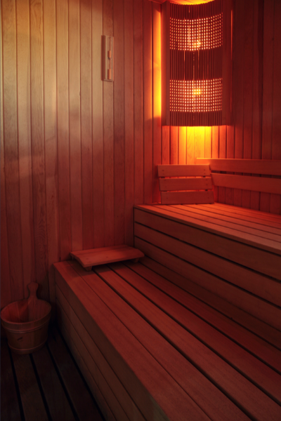 image of an infrared sauna
