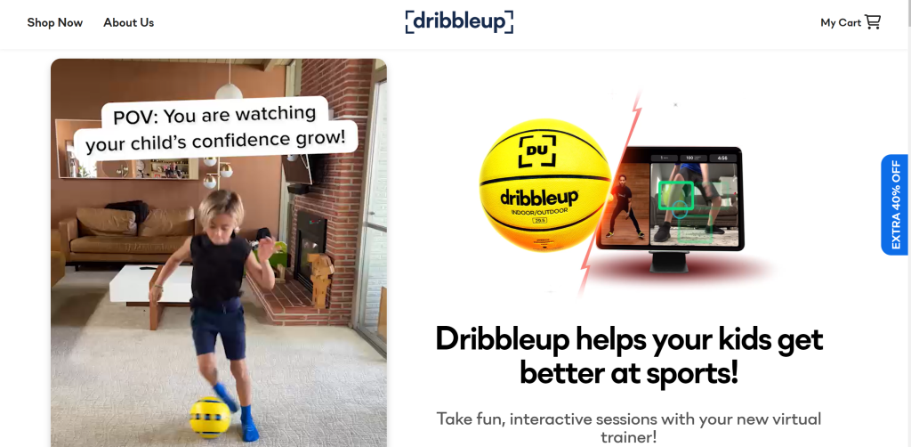 best soccer training apps: dribbleup