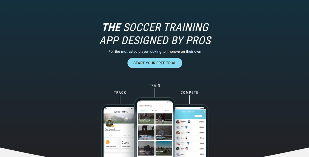 best soccer training apps: techne futbol