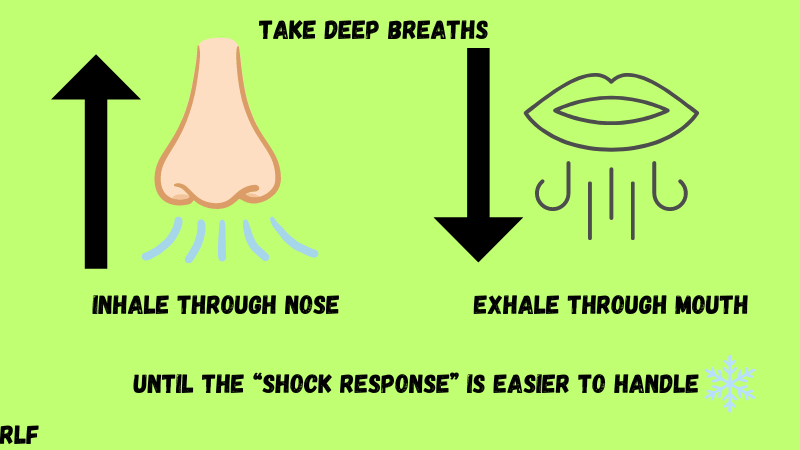 breathing technique for ice bath