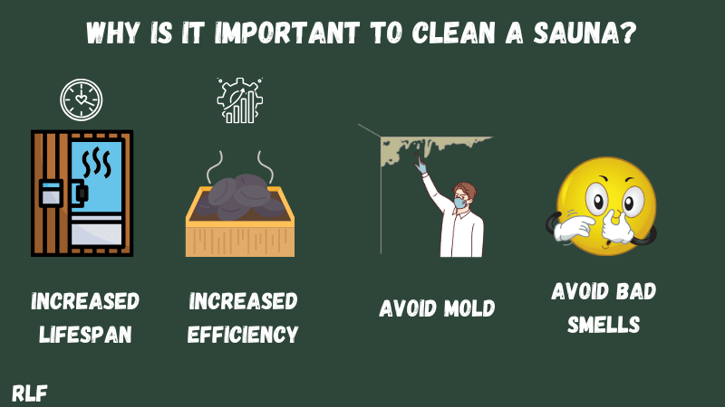 importance of cleaning a sauna