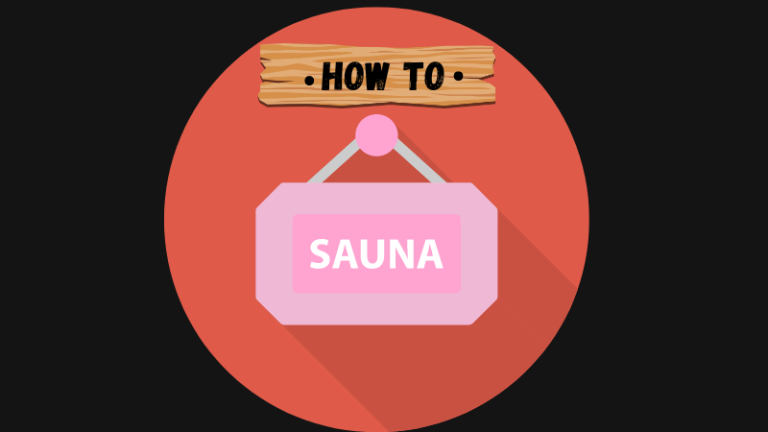 how to use a sauna